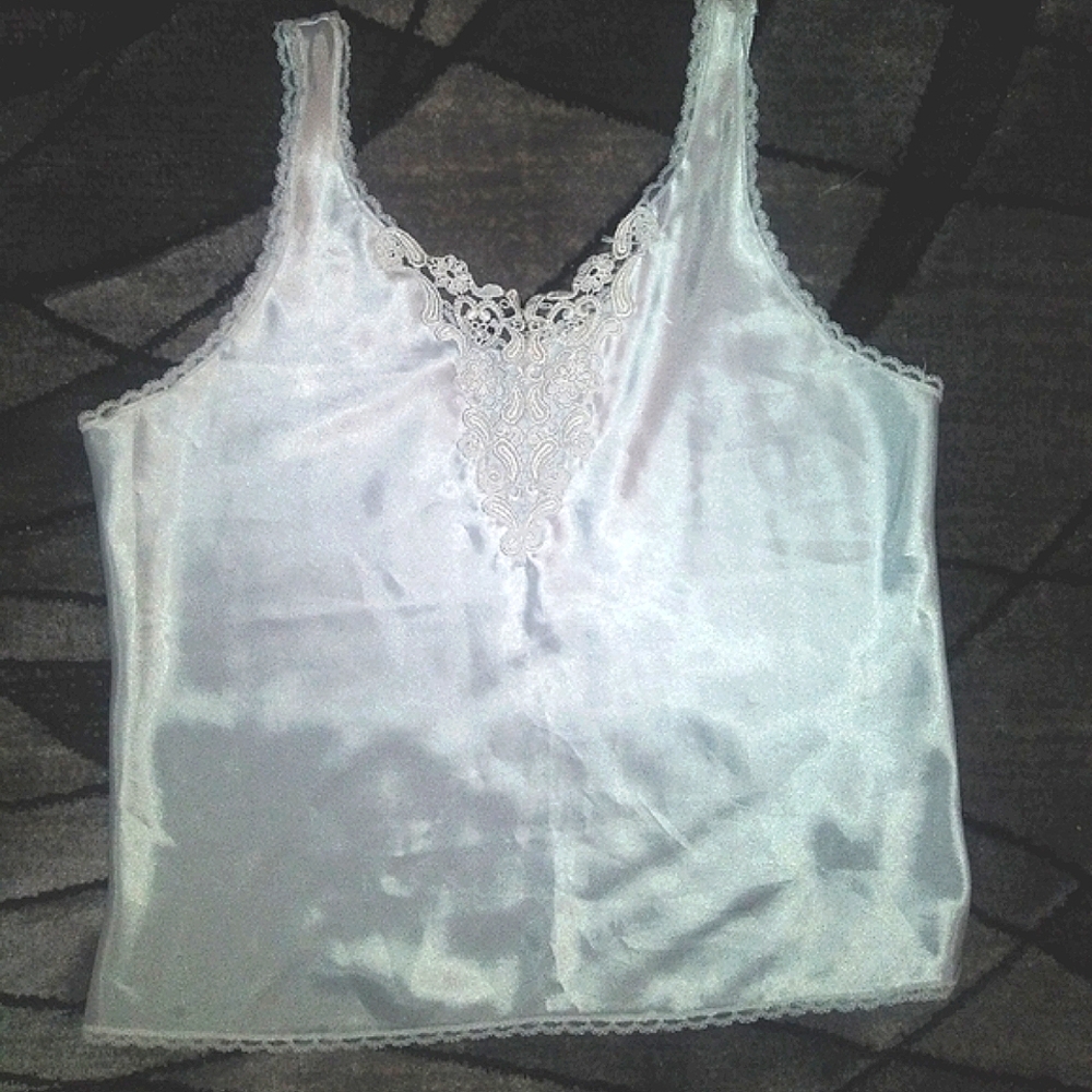 Vintage lace tank top
